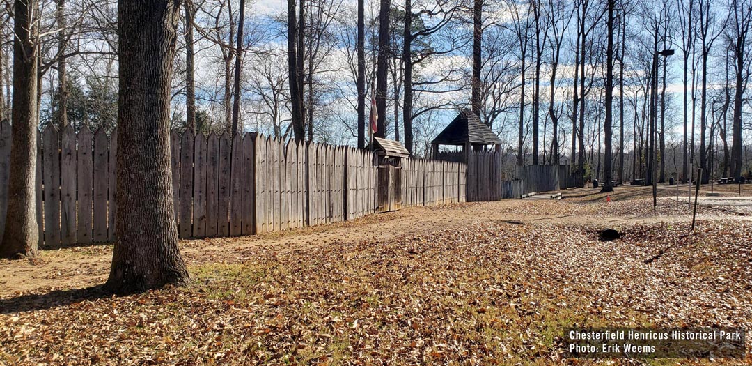Stockade at Henricus Historical Park